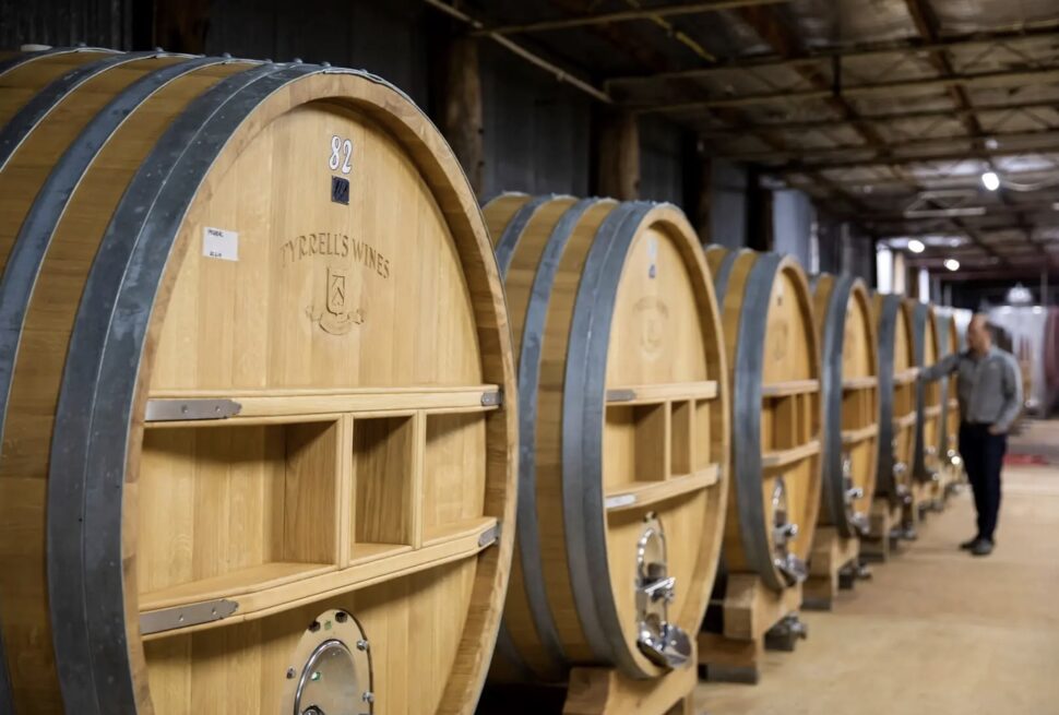 tyrrells wine caskets