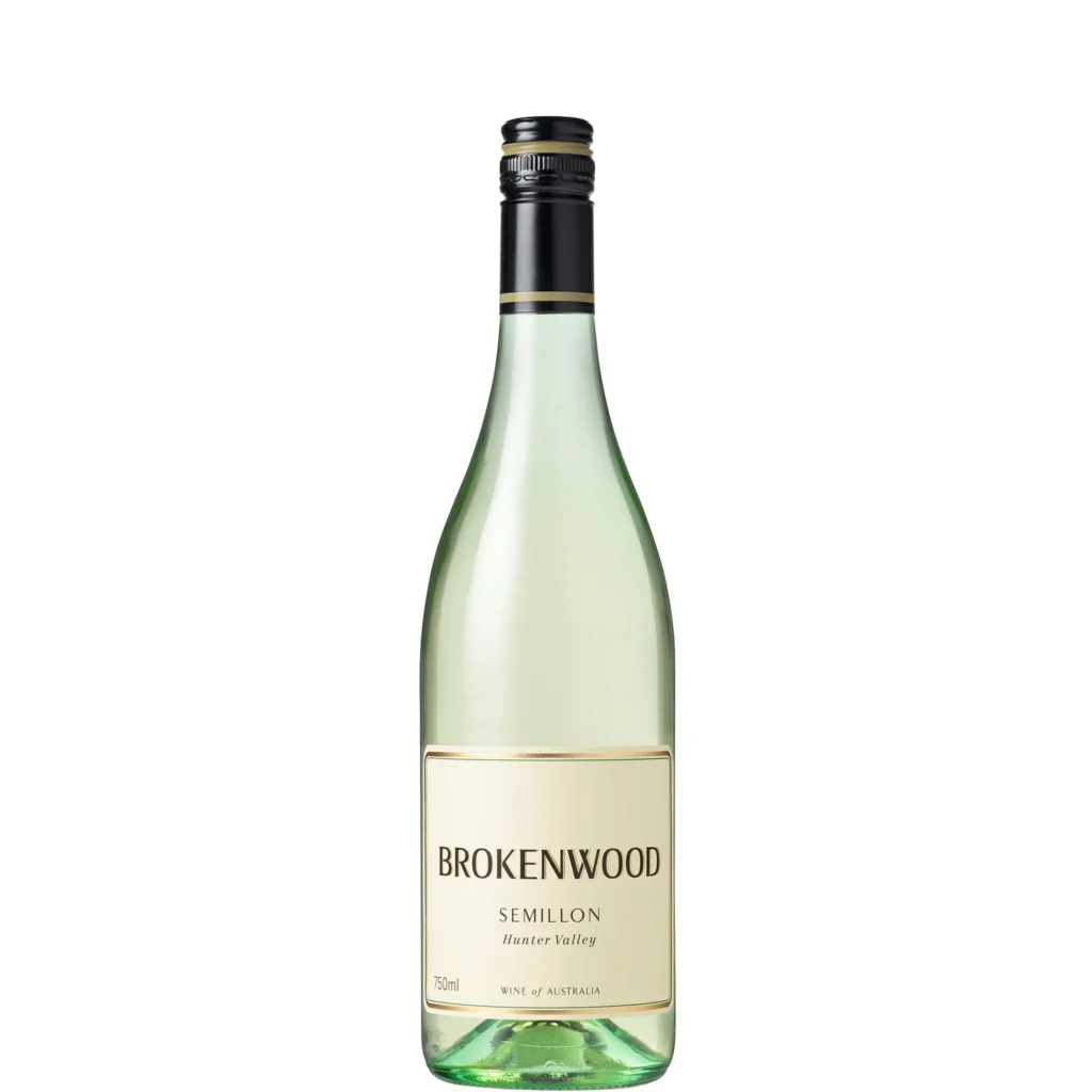 A bottle of BrokenWood Semillon from the Hunter Valley
