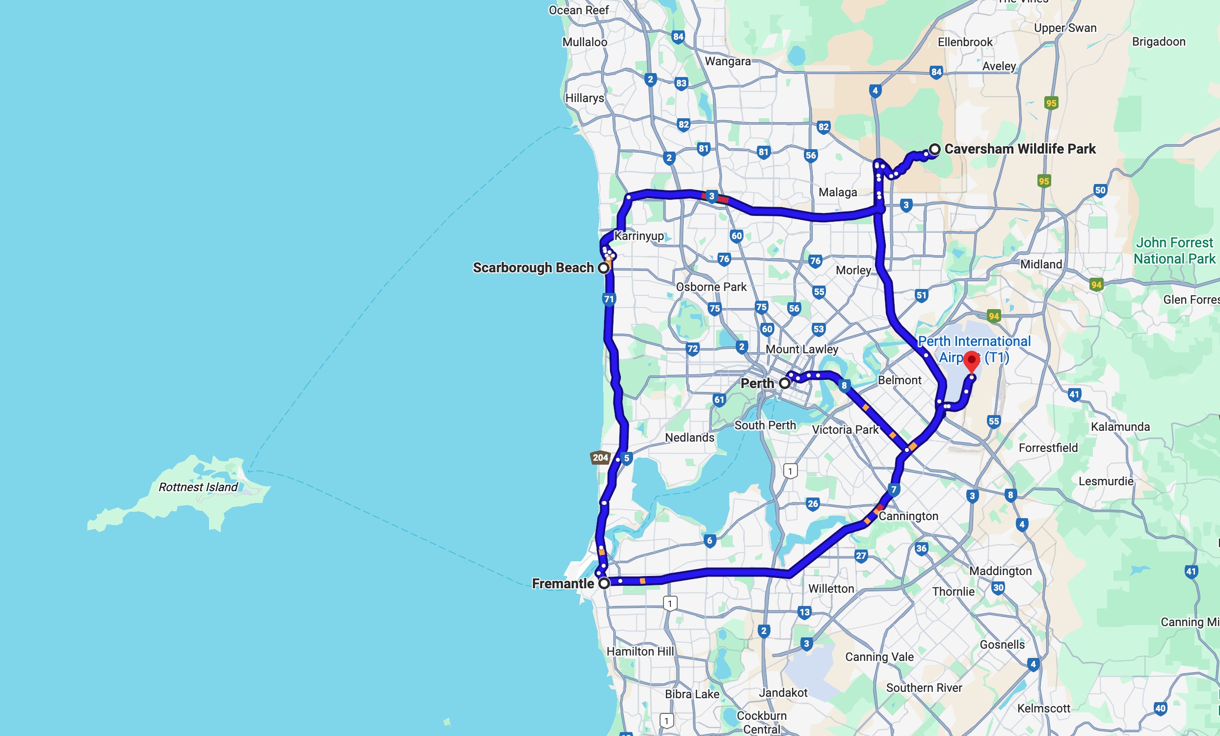 Perth Discovery – Down Under Vacations